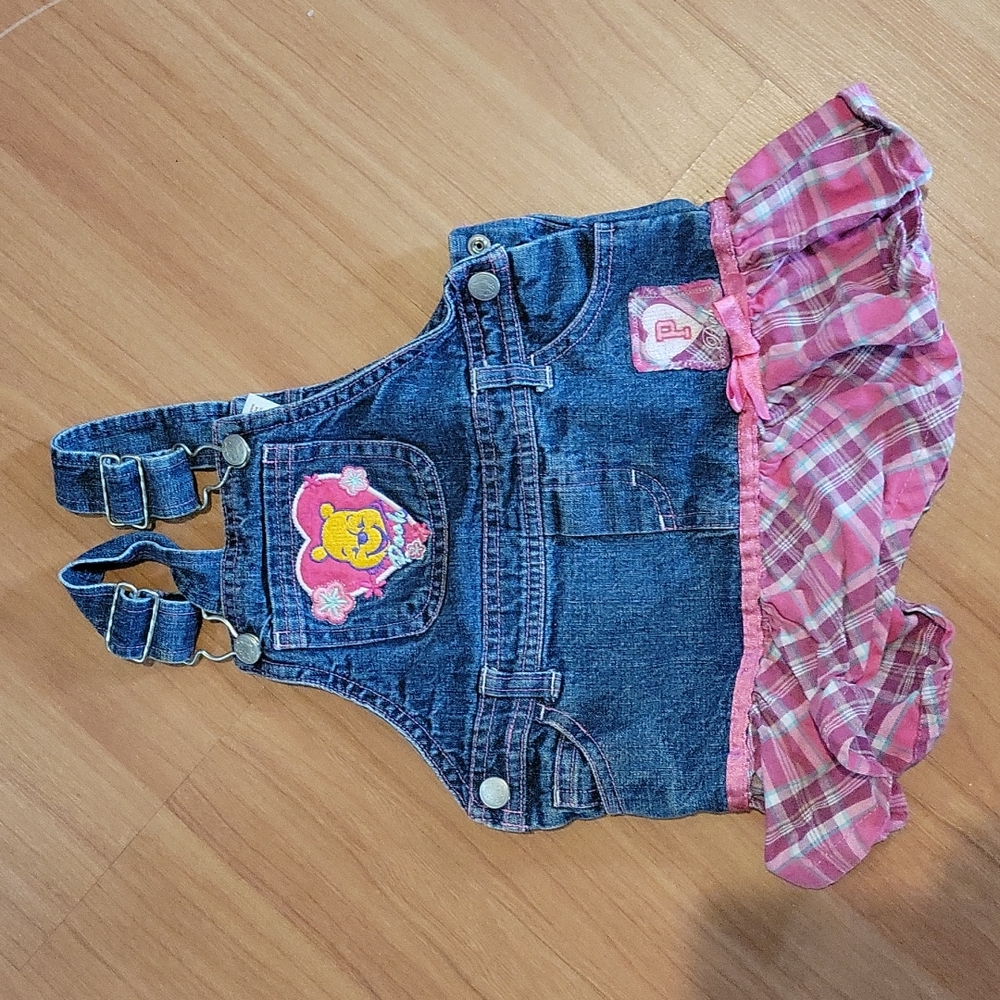 Disney baby overall skirt
